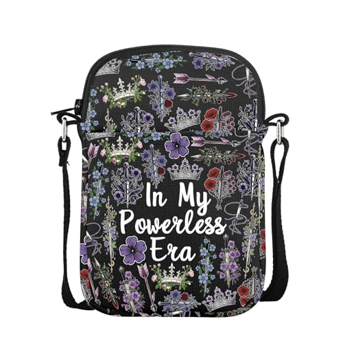 VAMSII Powerless Bookish Merch Vicious Little Thing Crossbody Bag Special Edition Book Fans Gift Powerless Fantasy Gift
