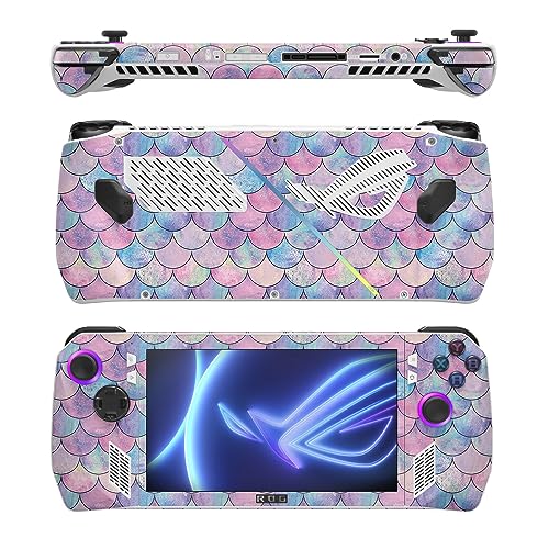 Image of MightySkins Skin Compatible with Asus ROG Ally - Mermaid Scales | Protective, Durable, and Unique Vinyl Decal wrap Cover | Easy to Apply, Remove, and Change Styles