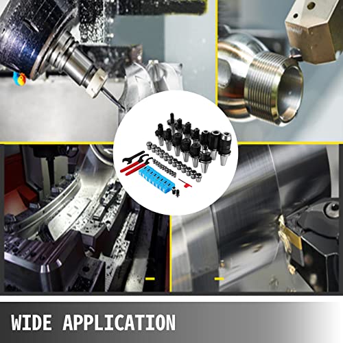 Orangea Collet Set Cat40 Er32 Cat40 Er16 Spring Steel Collet Chuck Tooling Package For Milling Machine #TOP7