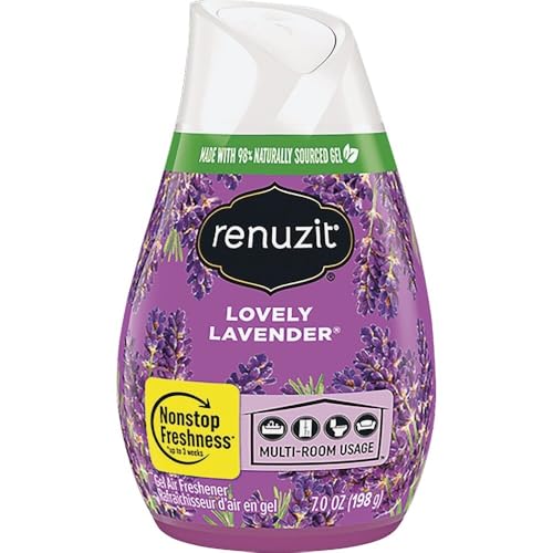 Renuzit Lovely Lavender Gel Air Freshener 7 Ounce