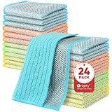 Non-Scratch and Soft: These upgraded wire dishcloths are crafted with non-scratch wire cloth and soft microfiber cleaning cloth material, ensuring it won't scratch or damage the surfaces of the cookware, stove, and sink. Rest assured to choose Oright...