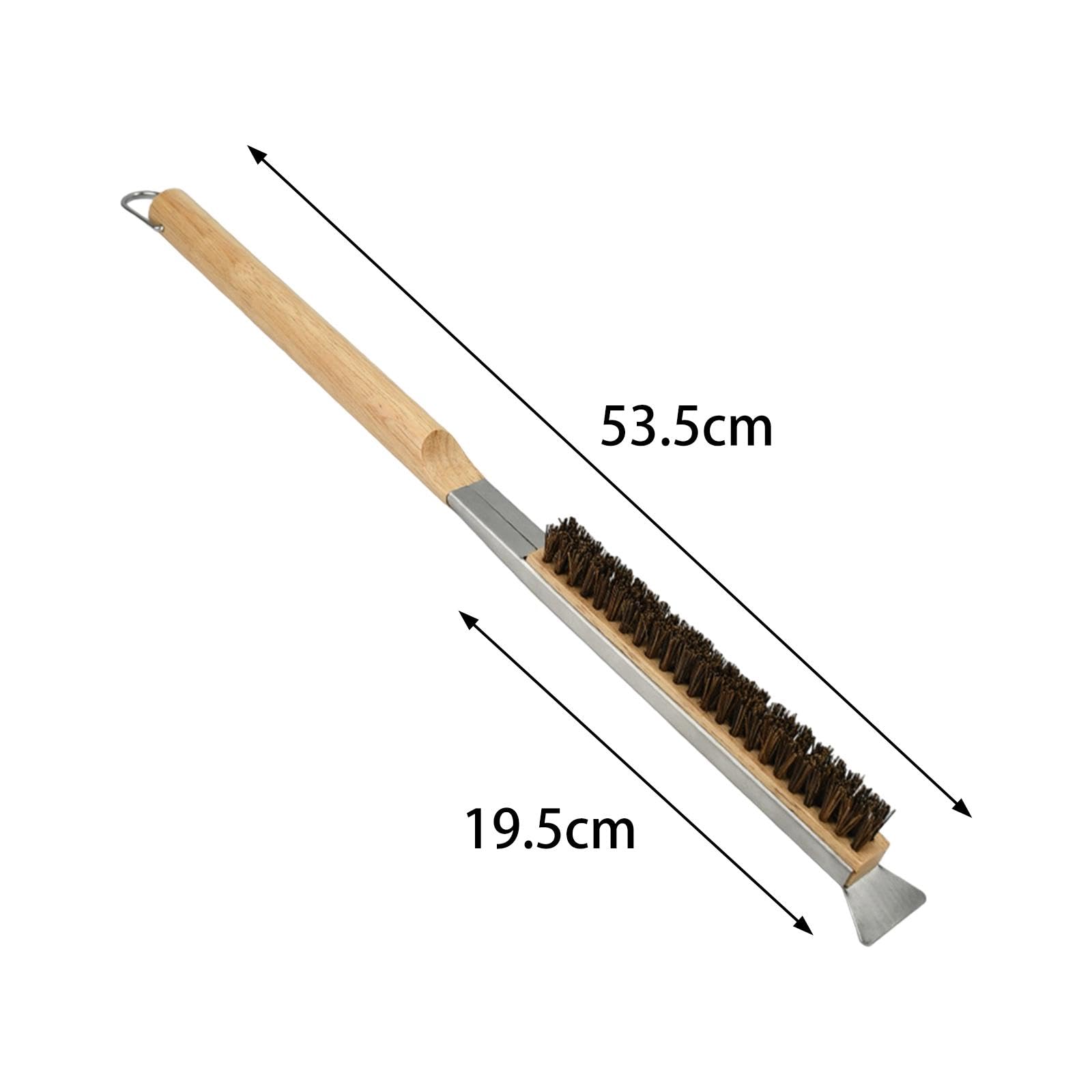 MERISHOPP Pizza Oven Brush Detachable Pizza Stone Brush for Campings Barbecue Outdoors D - Image 3 thumbnail