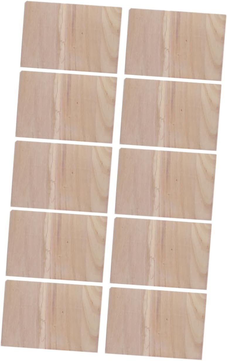 VICASKY 10Pcs Wooden Taekwondo Breaking Boards Professional Punching Board Set for Boys and Girls and Adults Portable Karate Training Accessory for Practice and Performance