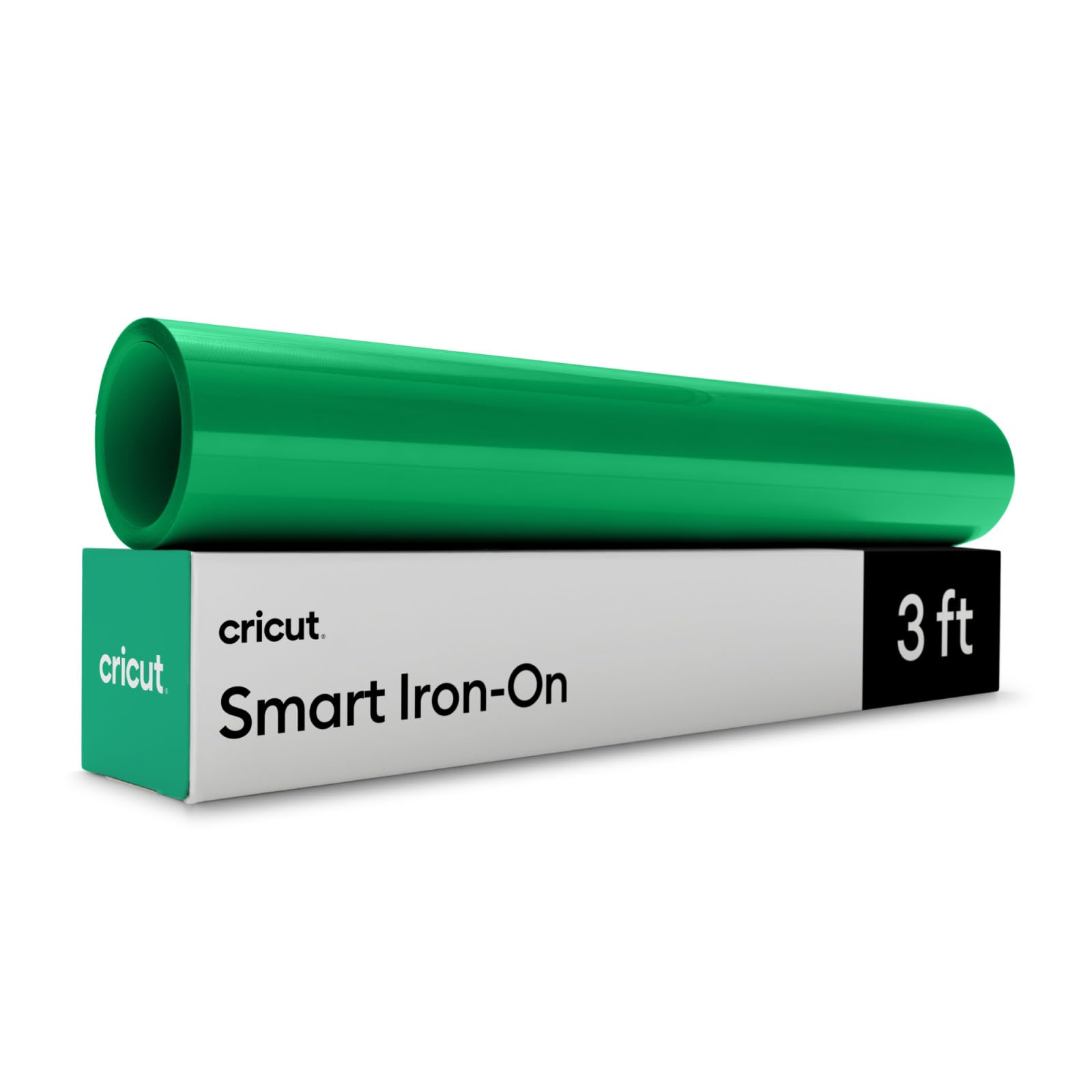 Cricut Smart HTV Heat Transfer Vinyl | 0.9 m | Grass Green | Iron-On HTV Vinyl for Fabric, Ideal for Custom T-Shirts & DIY Projects
