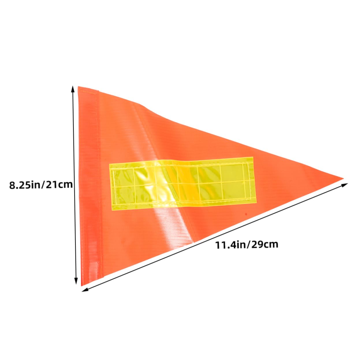 2piezas Banderas De Seguridad Reflectantes para Carritos De Golf Mástil Telescópico Banderas Triangulares Reflectantes para Carritos De Golf De Seguridad para Sillas De Ruedas y