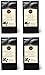Kaffee Geschenk Set - 4 x Kaffee mit Geschmack als Kaffee Probierset - Haselnuss, Mandel-Zimt, Sahne, Macadamia - Arabica Röstkaffee mit Aroma - gemahlen - 4 x 75 g (300 g insgesamt)