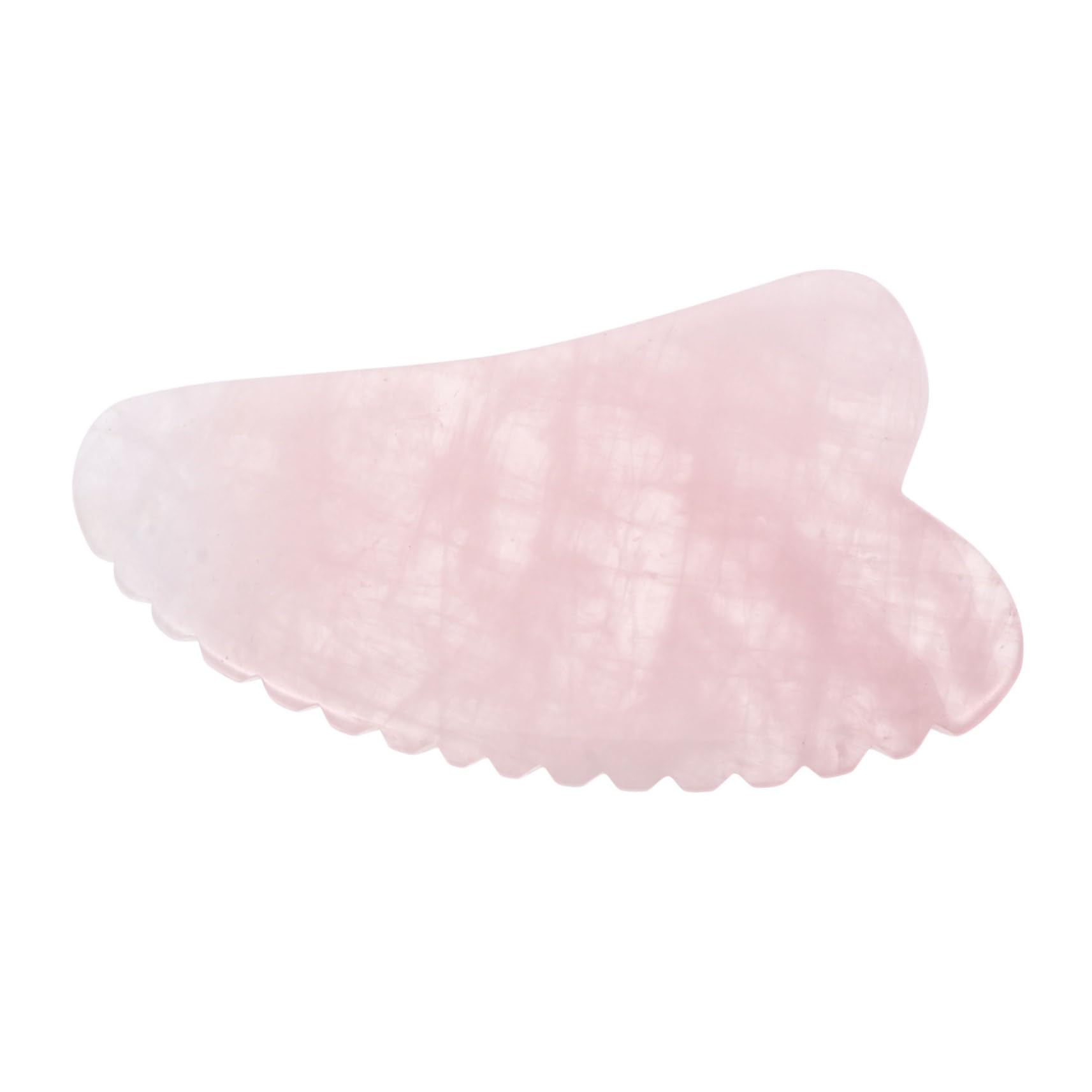 Gatuida 2pezzi Piastra Massaggiante Quarzo Rosa Per Scraping Strumento Portatile Per Massaggio Viso Corpo e Spalle Per Rilassamento Muscolare e Trattamenti Spa