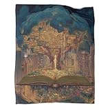 Der Baum der Erkenntnis 3D-gedruckte Decke Design-Tagesdecke Weiche Und Warme Mikrofaser Sofa Bettwäsche 70x80inch(180x200cm)