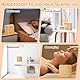 KQWVZ Vogelgezwitscher Box, Naturgeräusche Box mit Wandhalterung, Beruhigende Entspannung Naturgeräuschebox, Entspannender Vogelgesang Naturgeräusche Soundbox für Schlafzimmer, Wohnzimmer, Bad