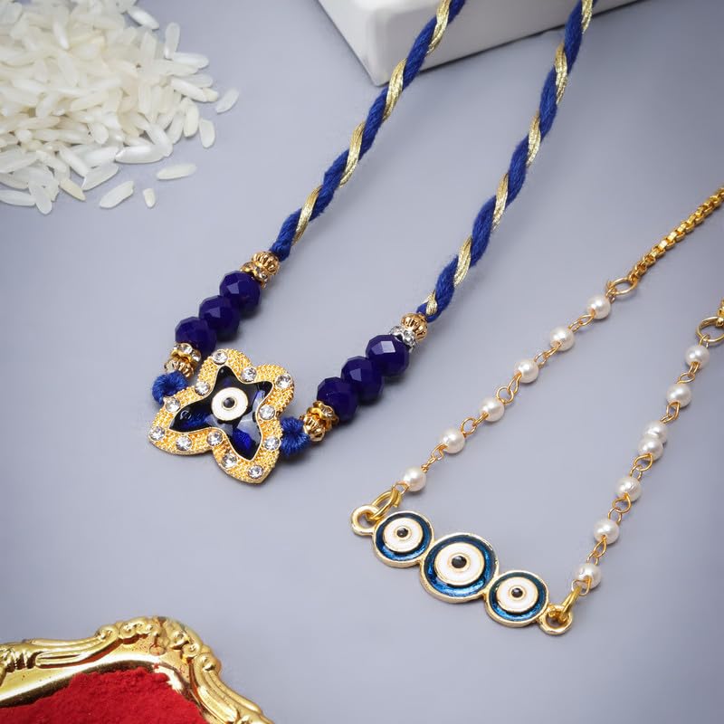 Image of The Purple Tree Designer Bhaiya Bhabhi Rakhis