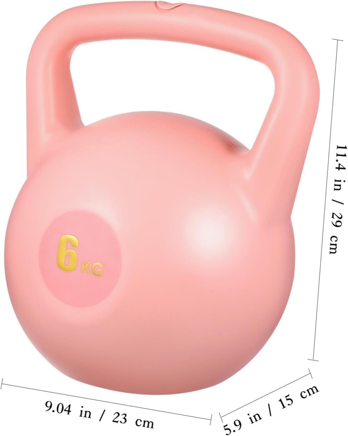 Water Filled Kettlebell Portable Compact Design Smooth Grip for Men Women Gym Workouts Strength Training Exercise Equipment for Home Travel