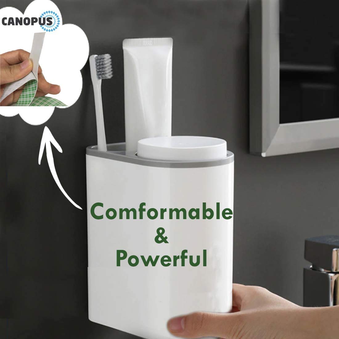 CANOPUS Cinta de espuma de doble cara para proyectos de manualidades y tarjetas, cinta adhesiva de montaje resistente 4016 (0.5 pulgadas x 36 yardas)
