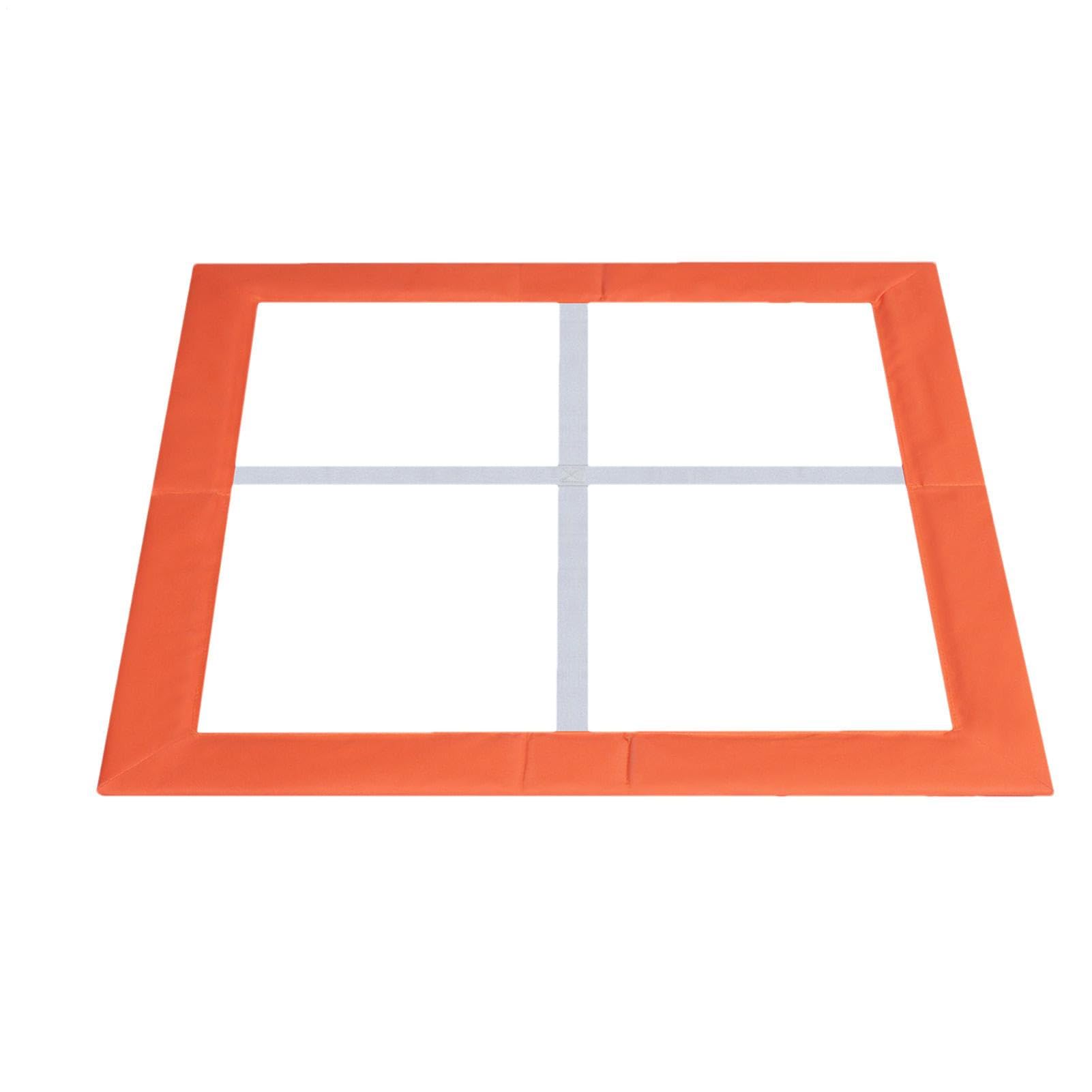 Speed Training Grid - Workout Square, Fitness Mat | Compact Exercise System for Heavy Duty Step Pattern Trainers, Performance Enhancement Aids, Balance Builders, Home Gym Sport Conditioning