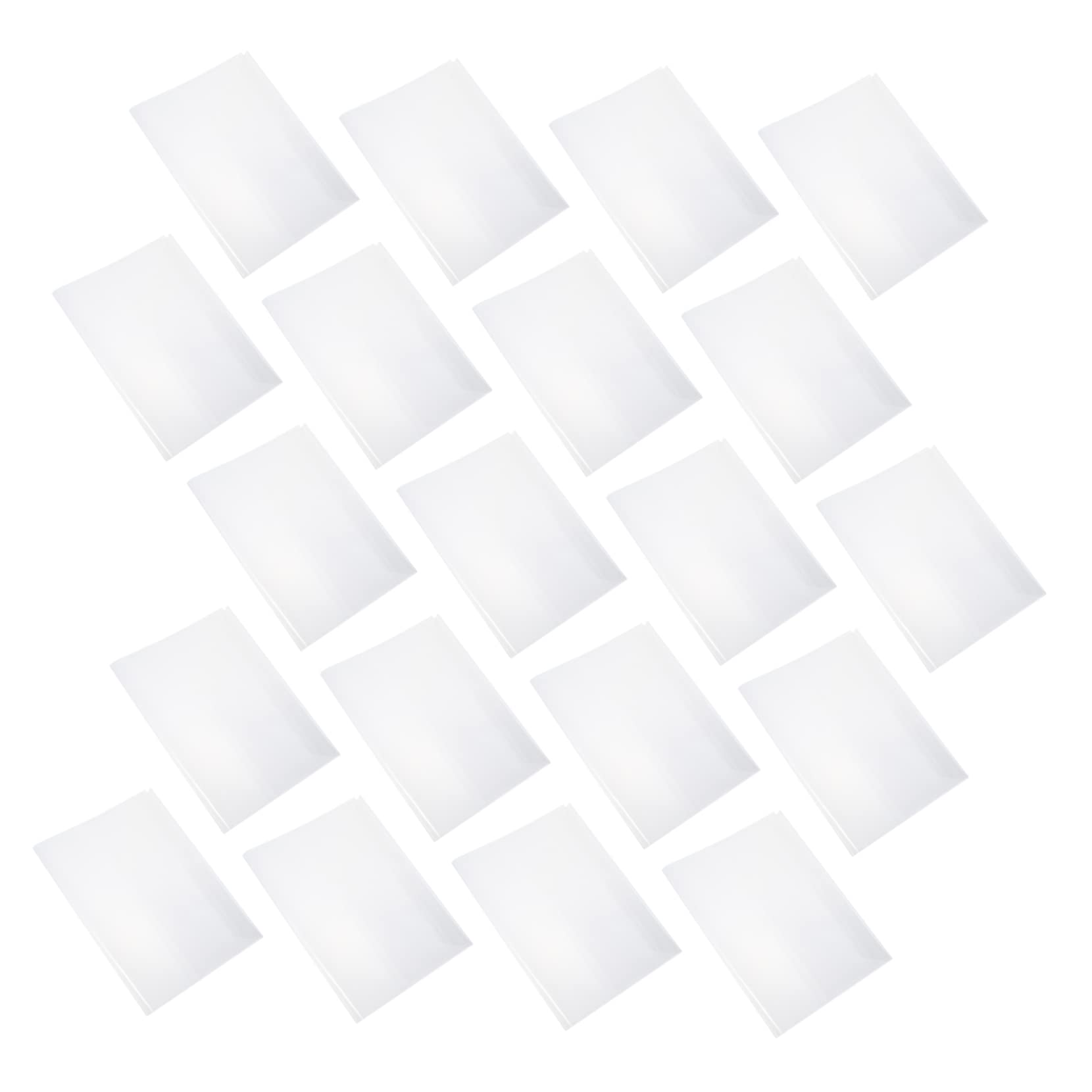 Cubierta de Libro Engrosada de Pvc 50 Piezas para Libros Escolares
