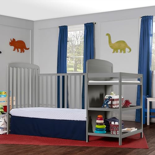 Image of Dream On Me Crib Stabilizer Bar, Steel Grey