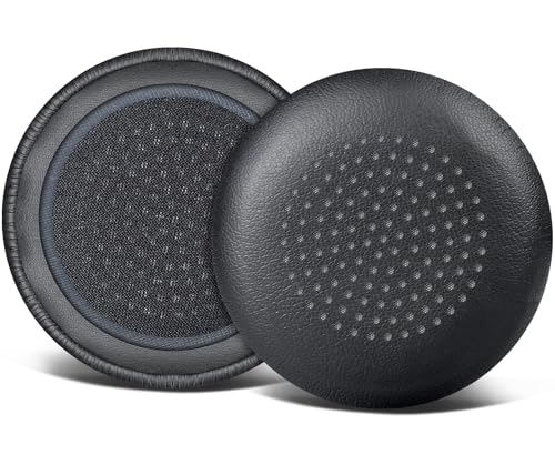 Funda de almohadillas para auriculares SOULWIT compatible con Plantronics BlackWire C510/C520/C710/C720/C725, color negro miniatura 1