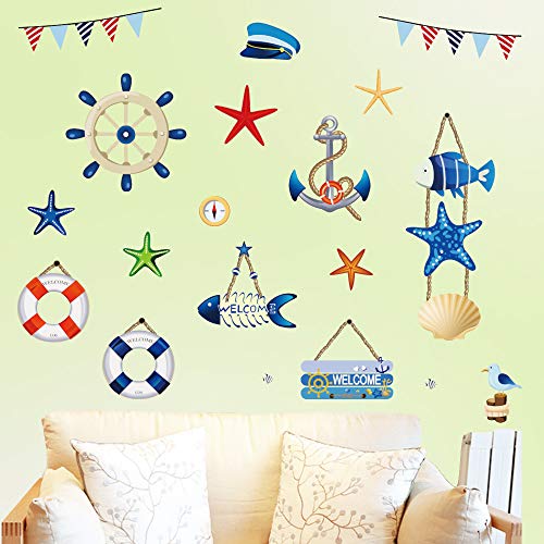 Decalmile Stickers Murali Nautiche Marina Militare...