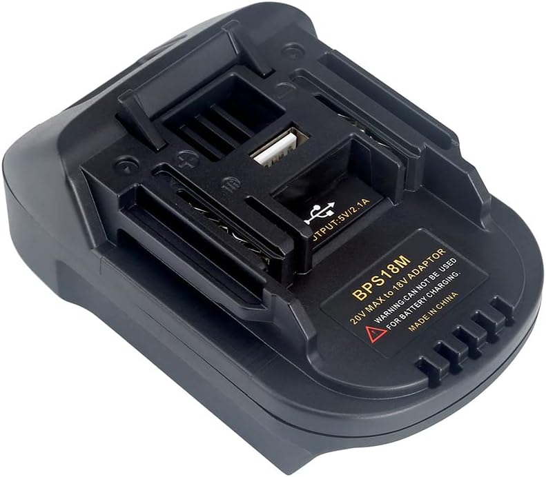 Battery Conversion Adapter Converter, Convert One Battery to Different Models Black and Decker to Makita Pro