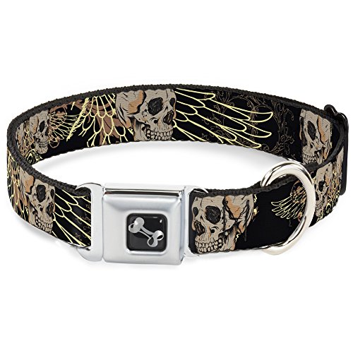 Collier pour chien Buckle Down boucle métallique rigide imprimé de luxe - 2