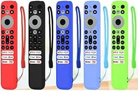 Capa Para Controle Remoto Tv Smart Tcl Rc902v Tcl Remote Cover (preto)