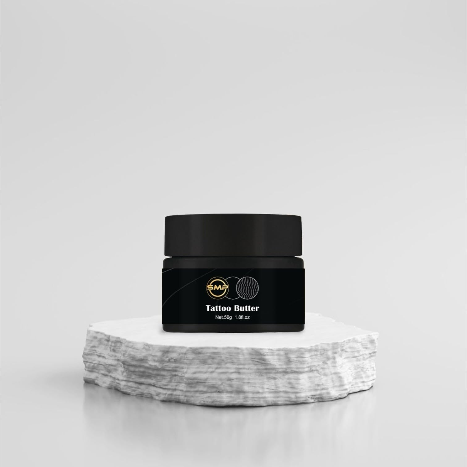 SMP Tattoo Aftercare Butter Balm, Tattoo Butter, Tattoo Balm, Scalp Micropigmentation Tattoo Healing Cream Aftercare, Hydrates the Scalp, Preventing Dryness and Promoting Vibrant, Long-Lasting, 50g