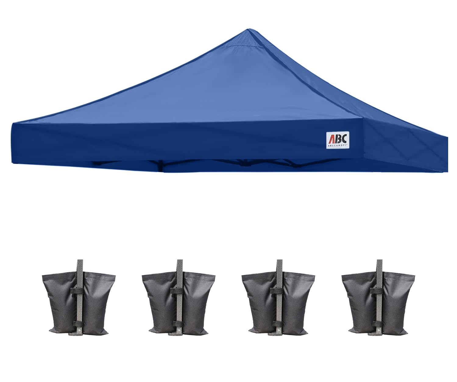 ABCCANOPY Replacement Canopy Top for Pop Up Canopy Tent (10x10, Navy Blue)