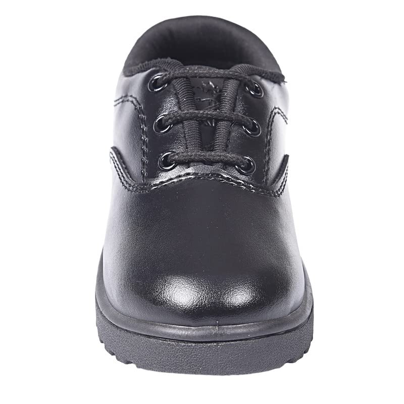 Ektta Boys Boy's Lace Up School Shoes White School Uniform Shoe 5 51RwzOyvRuL