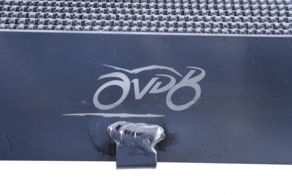 avdb-moto Radiadore Agua compatible con YAMAHA DT/DTR 125 1988-2008, DT125 RE 1997-1999, DT125 1974-1987 Racing Ultra-Reforzado (aluminio)