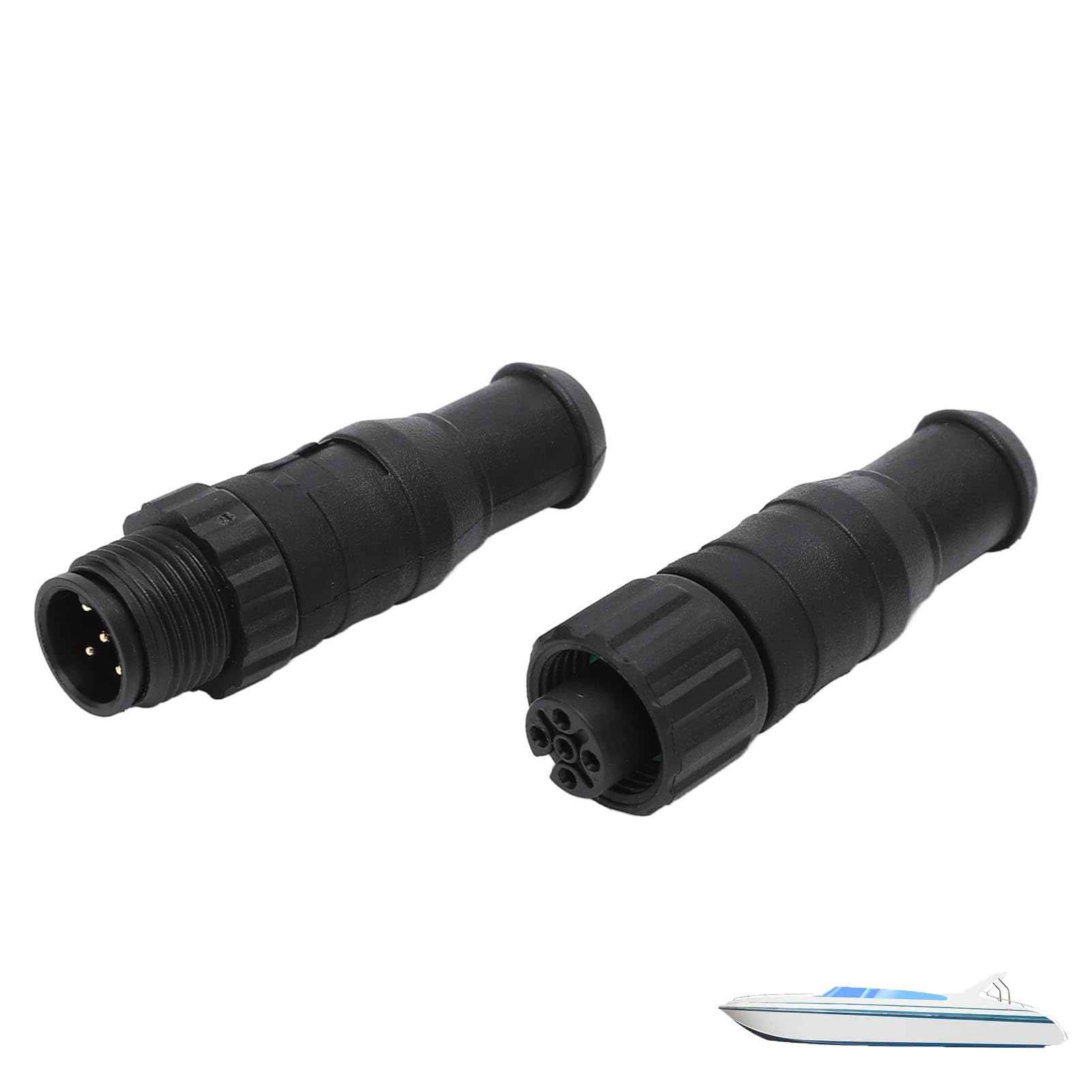 NMEA 2000 terminadores set 2pcs resistencia terminal marino IP67 M12 5 PIN compatible Lowrance Simrad