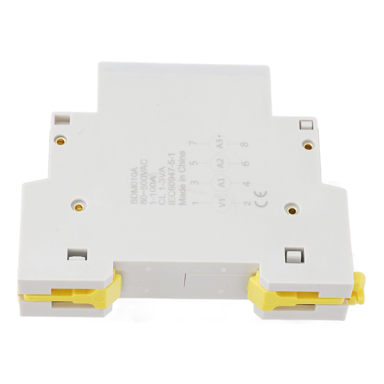 Amperímetro Digital Trifásico 80-500V 1-100A con 3 Sensores Pantalla LED Mini Indicador CA para Medición Precisa de Potencia