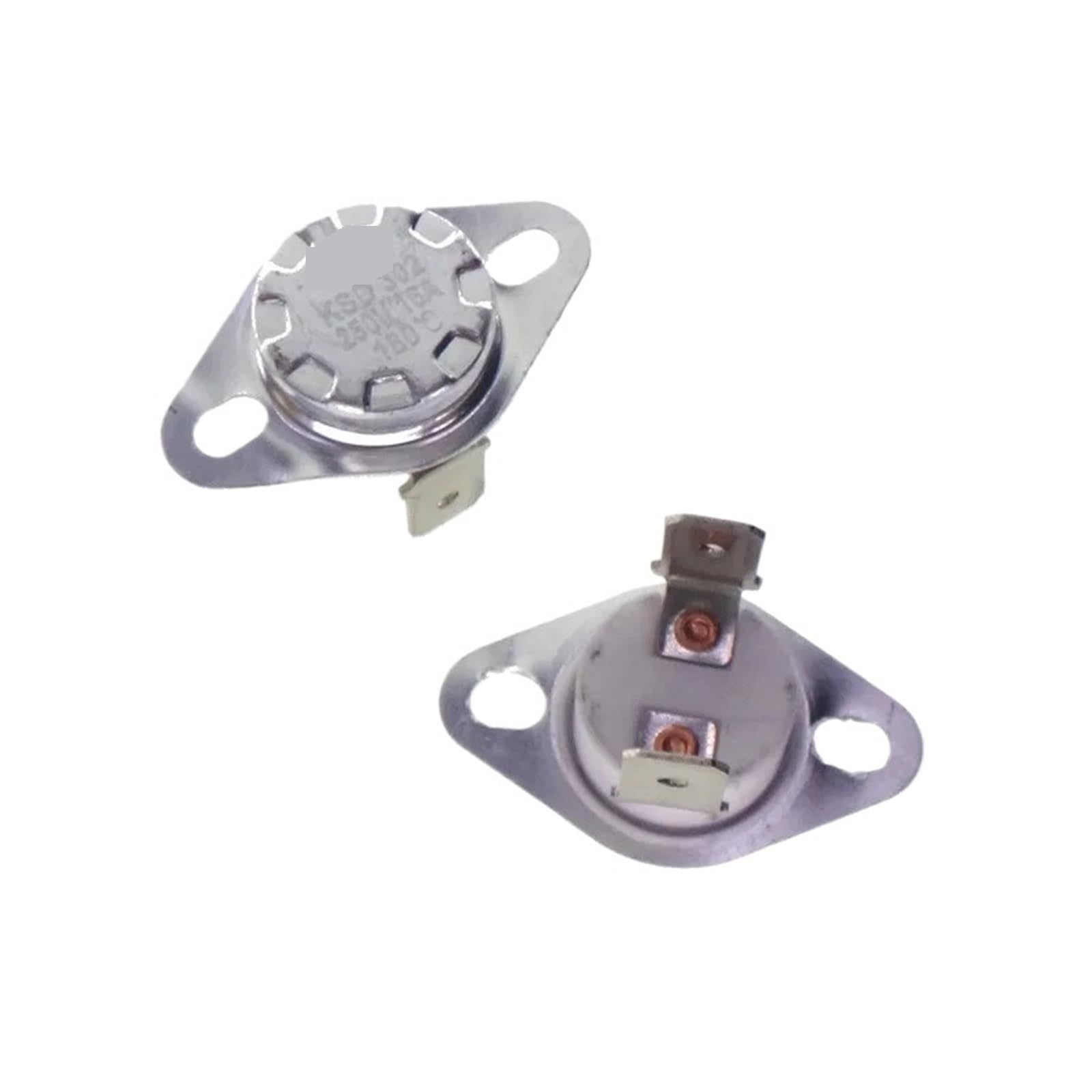 2pcs KSD302 16A 250V KSD301 Normally Closed Temperature Switch Thermostat(85C)