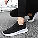 YRLTYO Walking Shoes Women Running Tennis Sneakers Non Slip Gym Workout Athletic Lightweight Comfortable Fashion Sport Mesh Casual Shoe Black Size 8