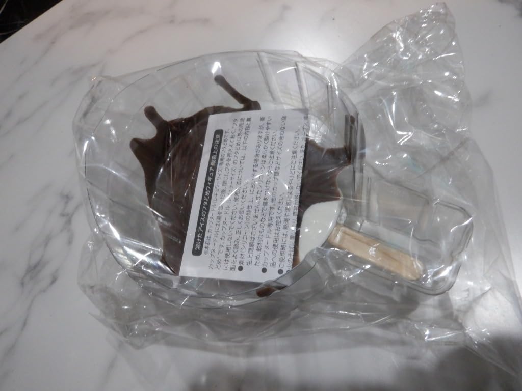 Amazon.co.jp: 日清 カップヌードル 溶けたアイスのフタどめフィギュア