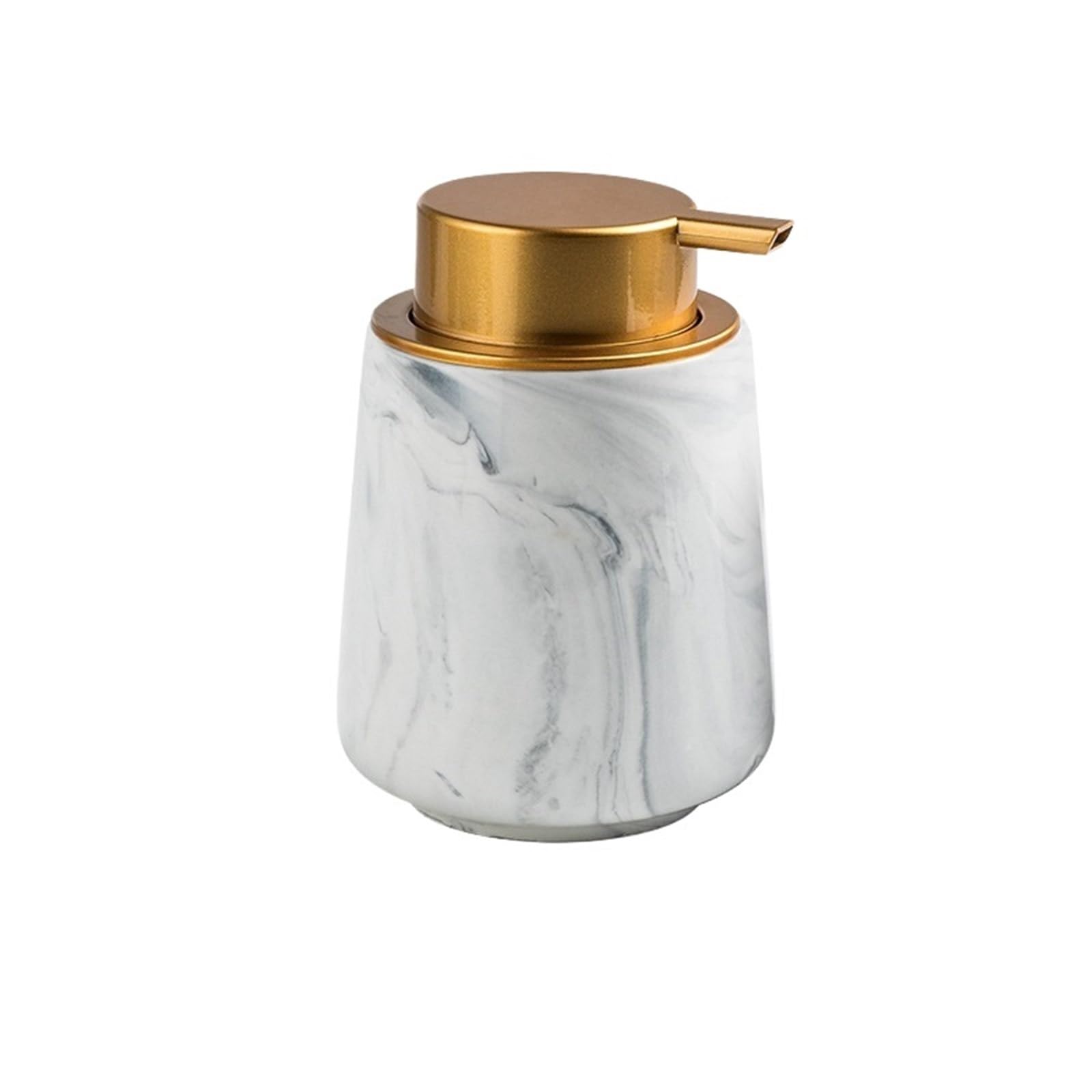 Ceramic Soap Dispenser, Ceramic Soap Dispenser Marble Grain Press Bottle Multicolor Shampoo Makeup Remover