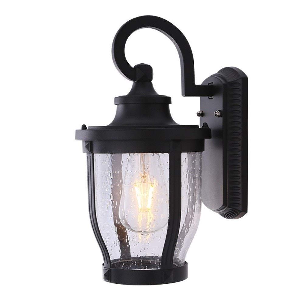 OZBMA Wall Mounted Light American Retro Vintage Industrial Lamp Iron Metal Exterior Creative Restaurant Bar Balcony Aisle Corridor E27 Garage Entrance Wall-mounted Sconc