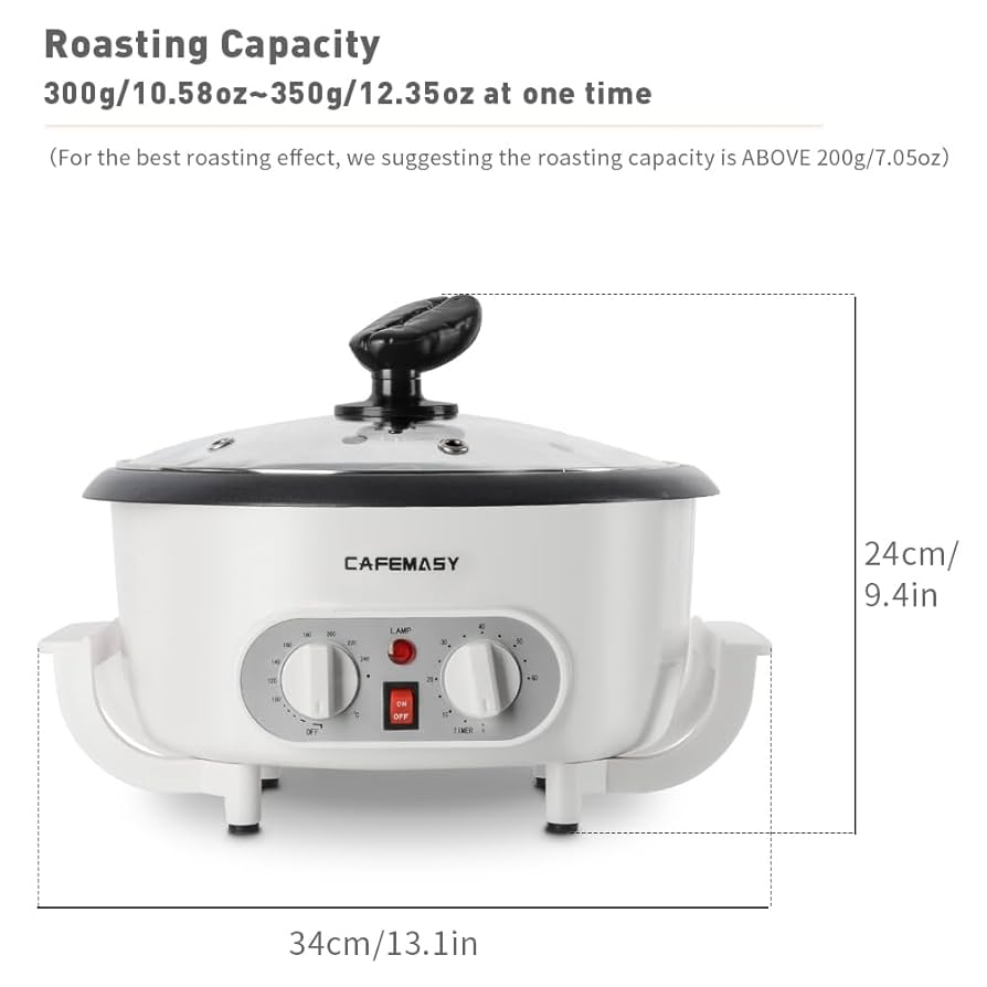 Amazon.com: Home Coffee Bean Roaster Machine - CAFEMASY