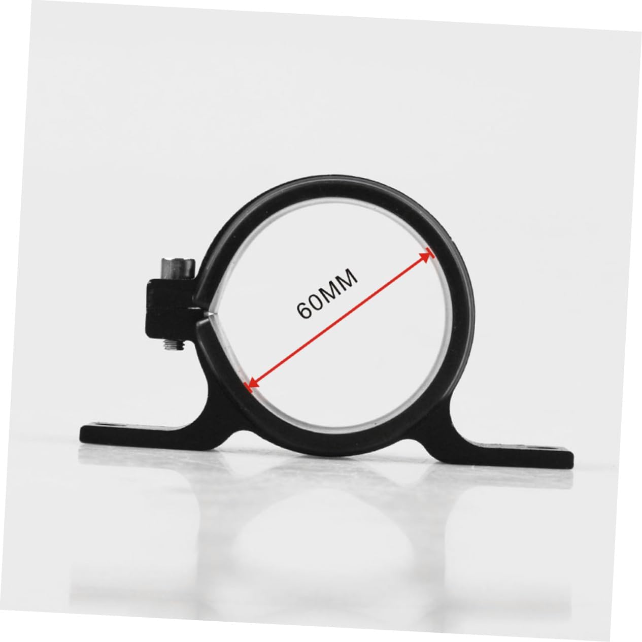 Amosfun Fuel Pump Bracket Durable Engine Oil Pump Support Mounting Clamp for Easy Installation Car Accessories Black
