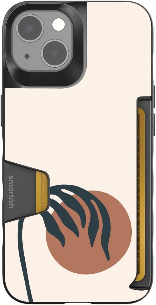 Smartish - Dusk Yourself Off - iPhone 13 Wallet Case - Wallet Slayer Vol 1 [Slim + Protective] Credit Card Holder - Fits iPhone 13