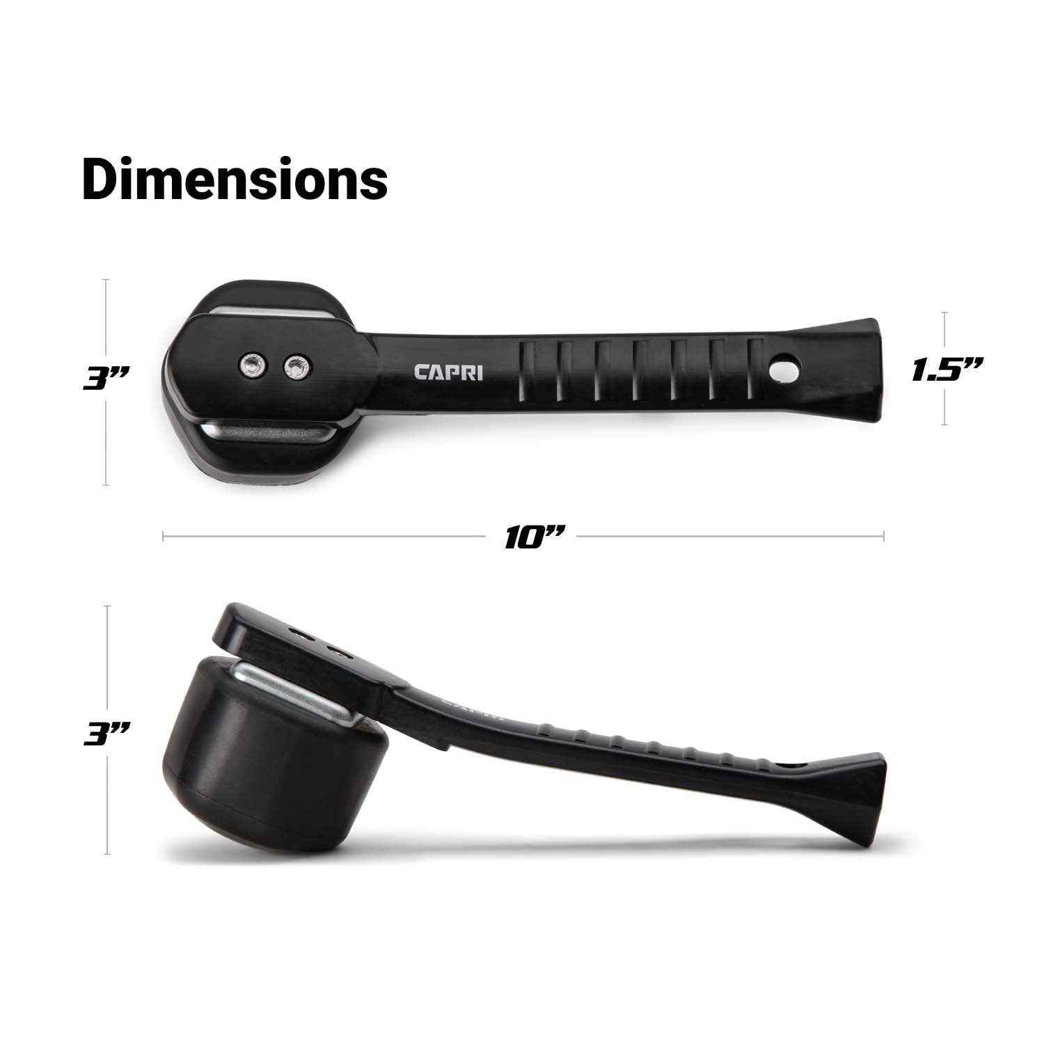 Capri Tools 25,4 cm Weicher Gummihammer