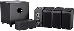 Monoprice 133832 Premium 5.1.4-Ch. Sistema imersivo de home theater - Preto com subwoofer de 200 watts de 200 watts