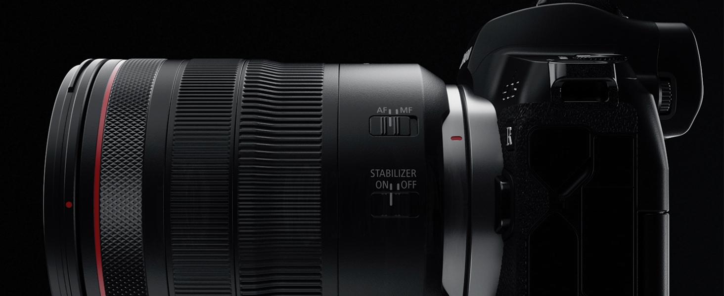 Amazon.com : Canon RF 24-105mm f/4L is USM Zoom Lens, Black