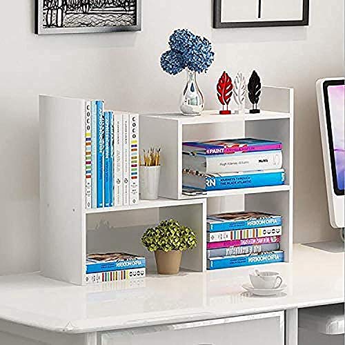 Ulrikco SJ-001 Expandable Wood Desktop Bookshelf Desktop Organizer Office Storage Rack Wood Display Shelf - Free Style Display Stand Shelf Office Supplies Storage Shelf, Adjustable Display Rack thumb #8