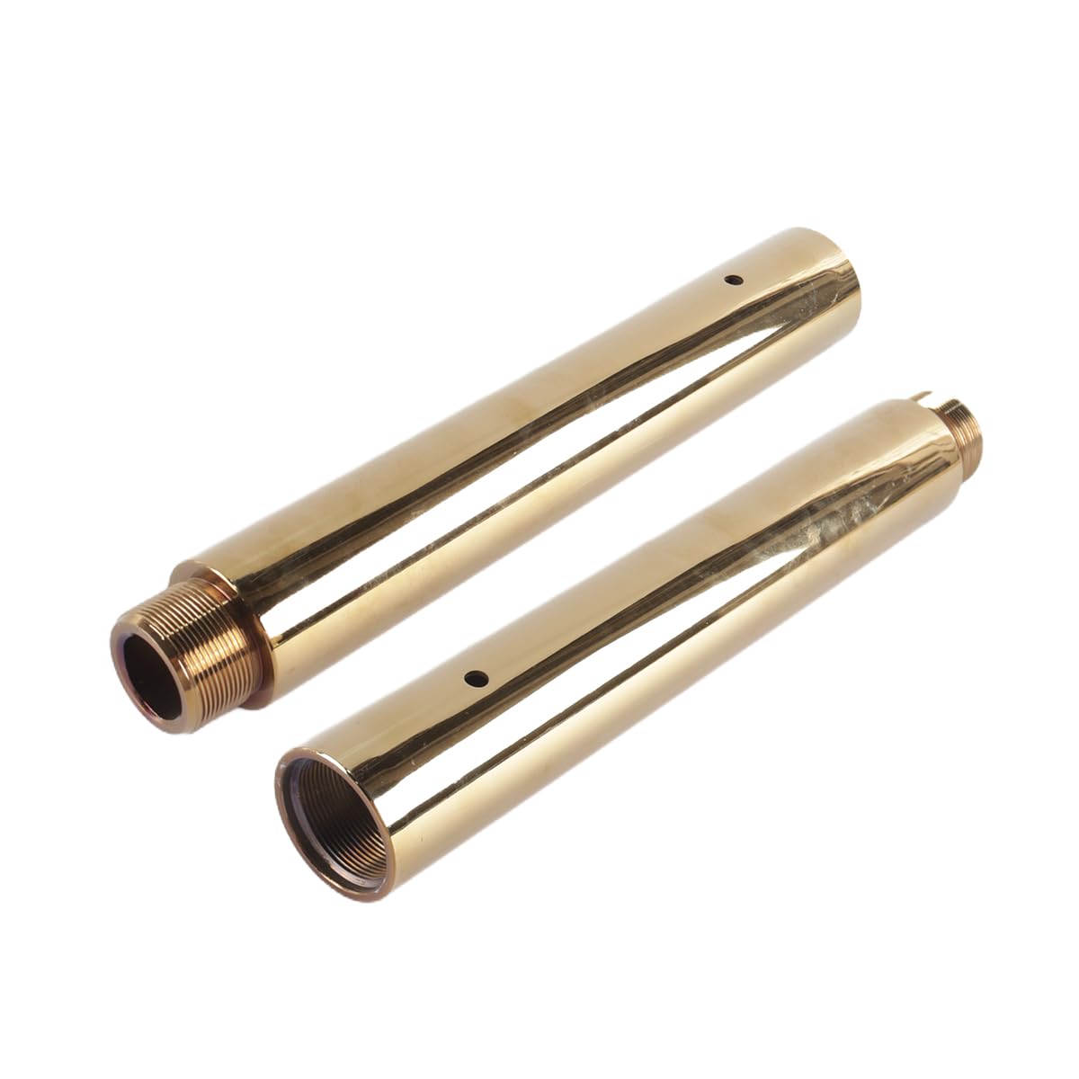 Ausi Accessori per pole dance da 250 mm, diametro 45 mm, barra per palo da ballo professionale per esercizi di fitness, club, feste, oro