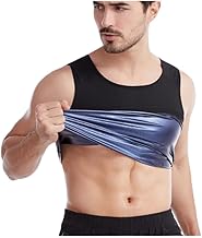 Man Sweat Shaper and Sliming Vest for Weight Loss, Exercises and Fitness Fat Burning Shaper Tummy tucker Shapewear for Man & Women