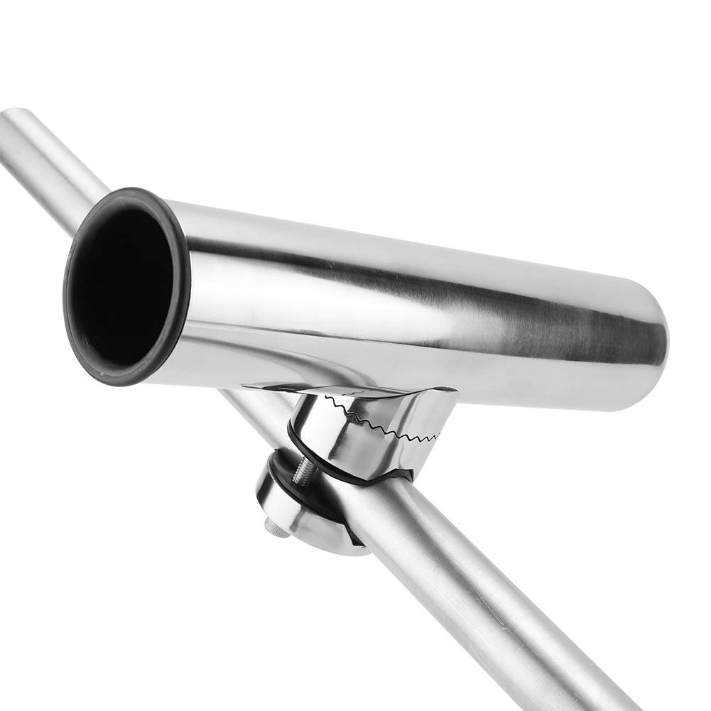 Jadeshay Soporte de Caña de Pescar,Abrazadera para Soporte Caña de Pescar para Barco,Ajustable Carriles de Soporte de Pesca de 25 mm a 32 mm Ideal para Barcos Yates Pesca