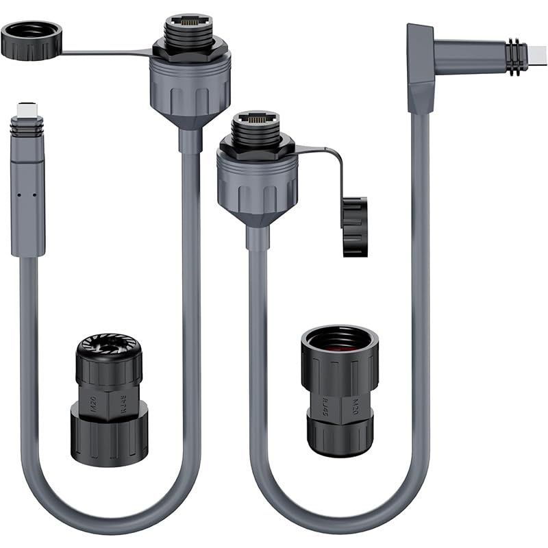 Cable Starlink Gen 2 de 0.5 m elimina desconexiones con conector curvo de alta velocidad