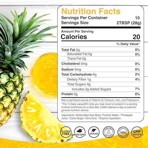 Irish Sea Moss Gel Organic Raw