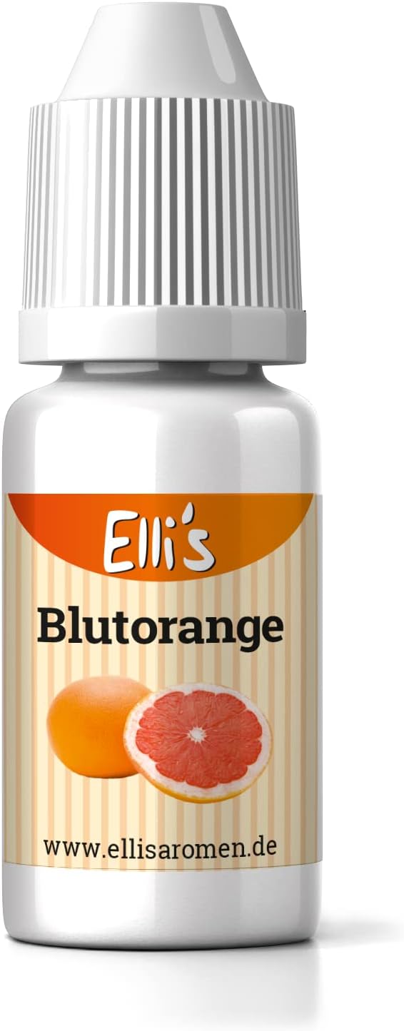 Ellis Flavours Blood Orange Nature-Identical Food Flavouring | For Food & Drinks | 10 ml