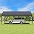 GARTOO Upgrade 12' x 20' Heavy Duty Carport - Extra Large Outdoor Shelter with Roll-up Ventilated Windows & Side Doors, Portable Garage for Car Truck Auto Motorcycle Boat Outdoor Events Party, Gray