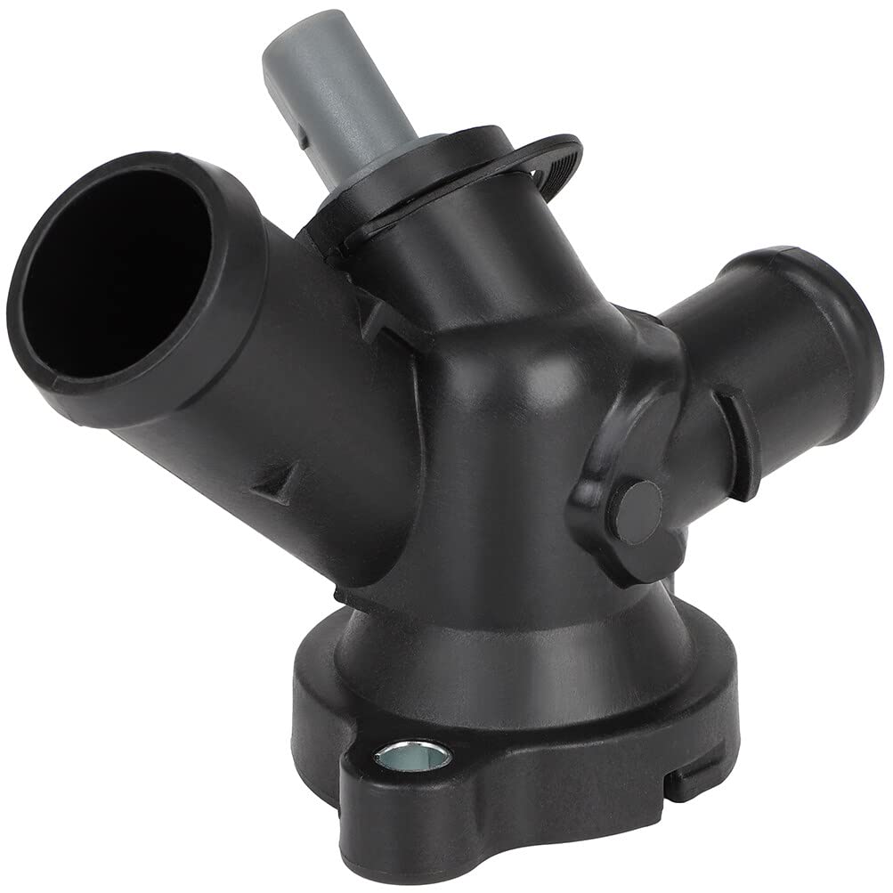 07K121133E Engine Coolant Thermostat Housing Assembly For Volkswagen Beetle 2006-2010 2012-2014, For Volkswagen Golf 2010-2014, For Volkswagen Jetta 2005-2014 Engine Thermostat Housings